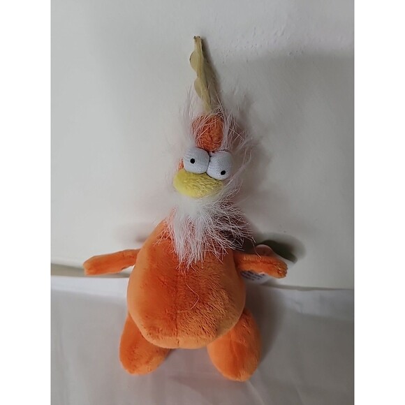 NEGU GRIF 7” ORANGE PLUSH Storyteller Philosopher Collector Pocket Lint - Picture 2 of 16